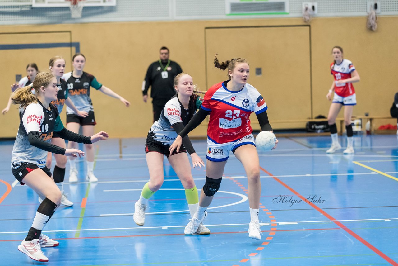 Bild 156 - wBJ HC Quickborn - HSG Tills Loew. : Ergebnis: 19:20